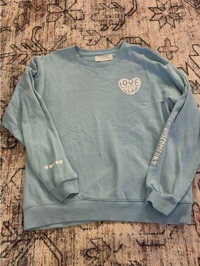 Seek Discomfort Blue Crewneck XL